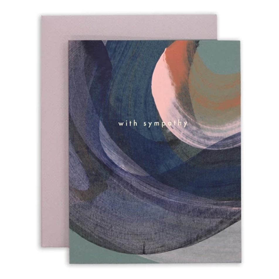 Sympathy Swirl Card by Moglea