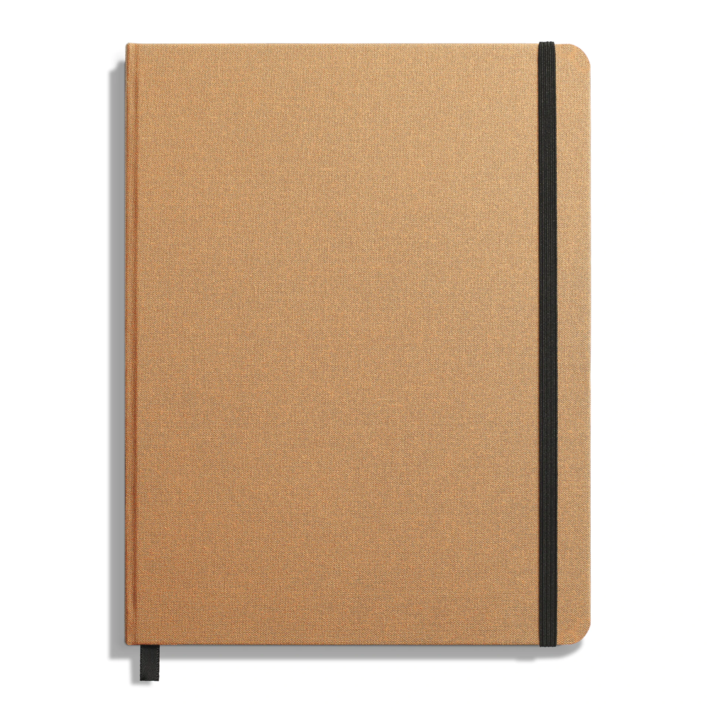 Hard Linen Large Journal by Shinola