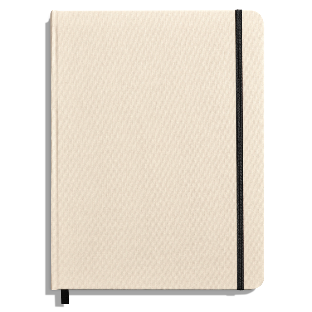 Hard Linen Large Journal by Shinola