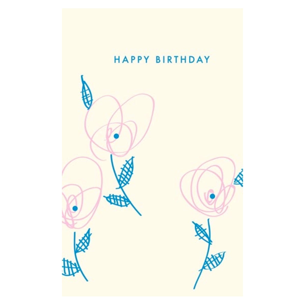 Birthday Roses Card by Snow & Graham