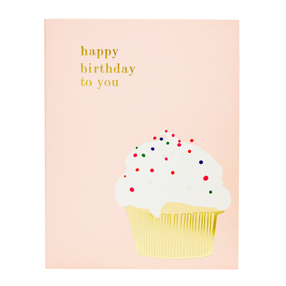 Birthday Cupcake Card by Snow & Graham