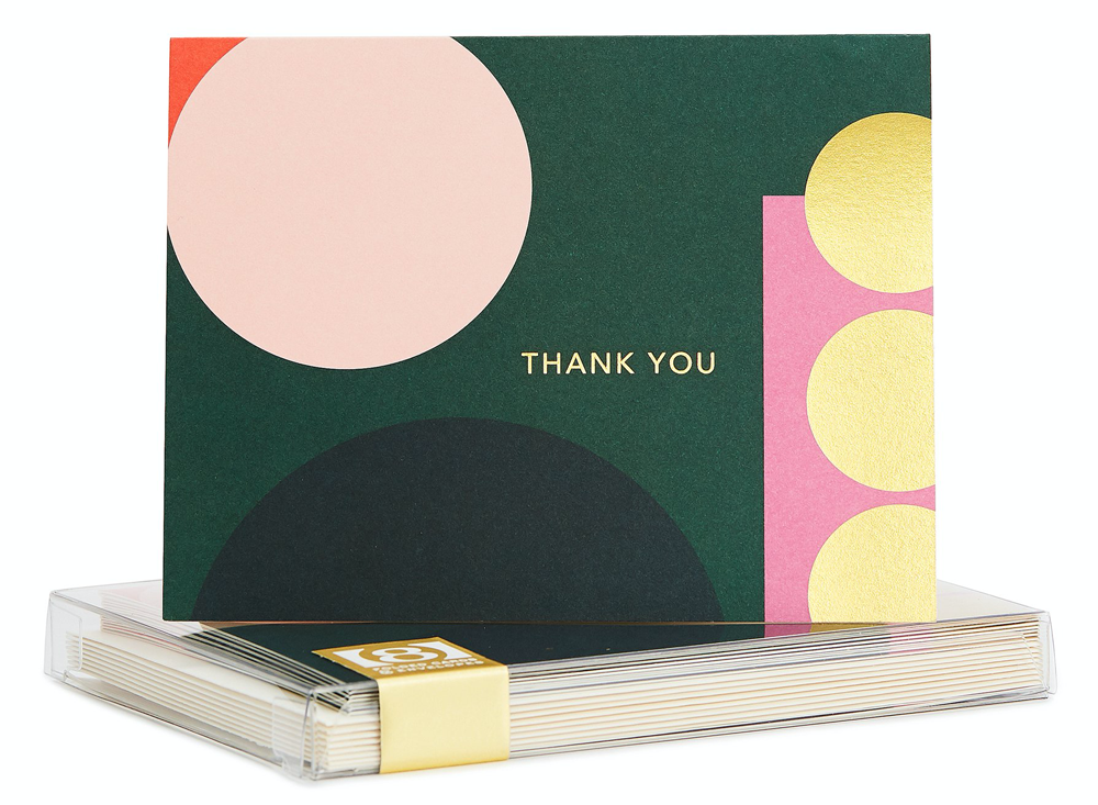 Thank You Geo Set of 8 Cards by Snow & Graham