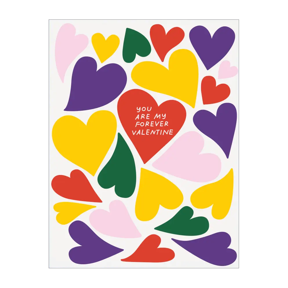 Forever Valentine Card by The Good Twin