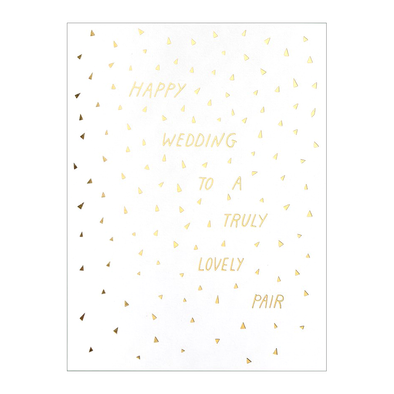 Happy Wedding Card by The Good Twin