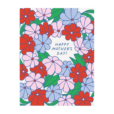Mom Flowers Card by The Good Twin