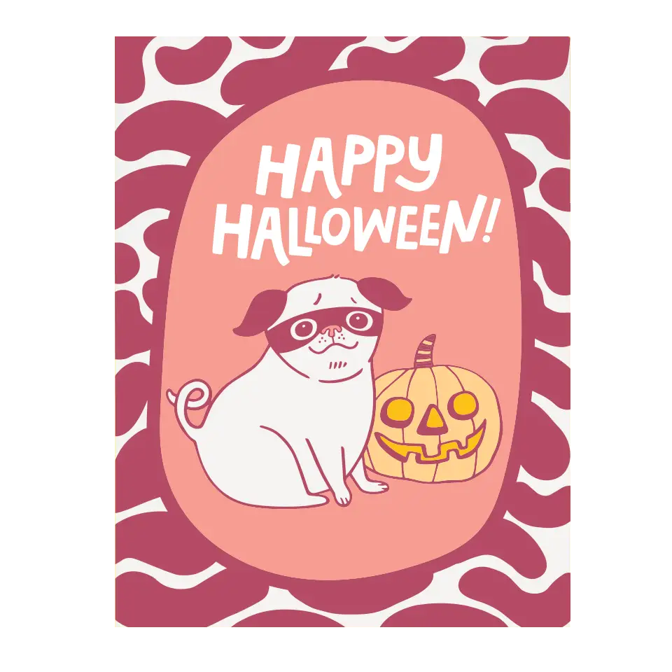 Peg Pumpkin Card by The Good Twin