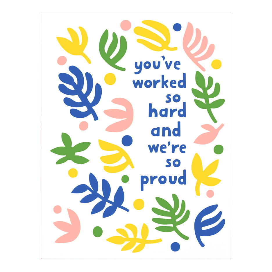 Worked So Hard Card by The Good Twin