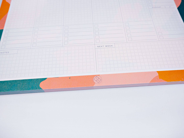 Weekly Planner Pad by The Completist