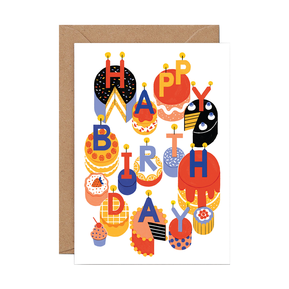 Cari Vander Yacht Cake Time Birthday Card by Wrap