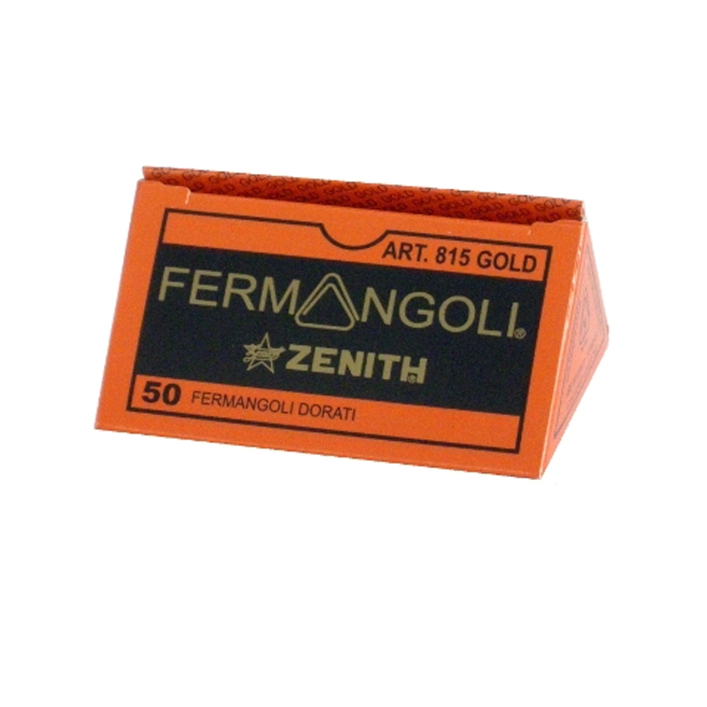 815 Gold Paper Clips by Zenith