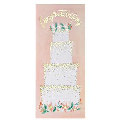 Idlewild Co. Wedding Cake Congratulations Card