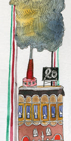 Lart C. Berliner Building Bookmark by Little Otsu