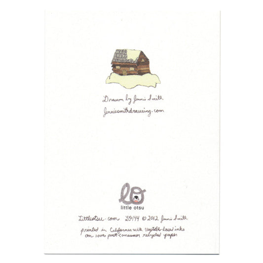 Jennie Smith Winter Card by Little Otsu