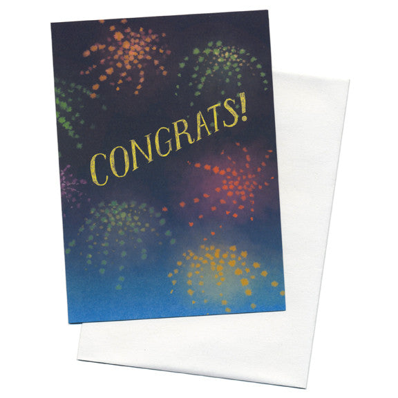 Martine Workman Congrats Card by Little Otsu