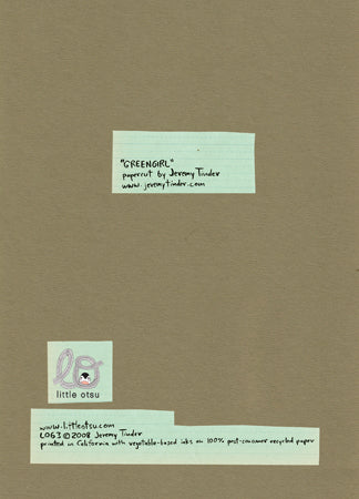 Jeremy Tinder Greengirl Card by Little Otsu