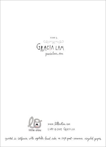 Gracia Lam Chair Card by Little Otsu