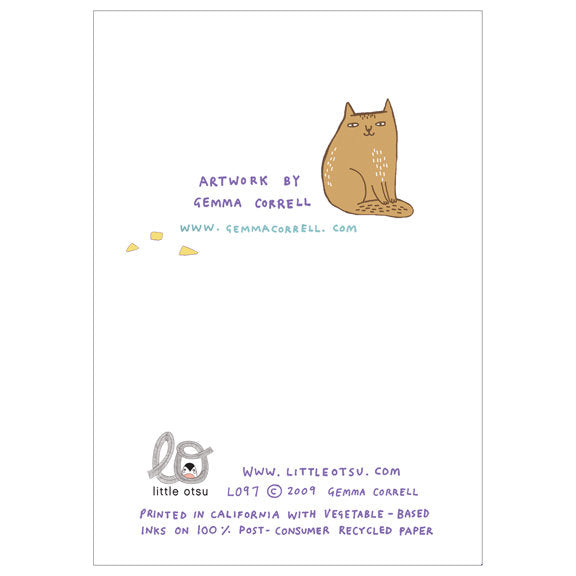 Gemma Correll Congratulations Card by Little Otsu