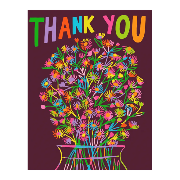 Jordan Sondler Thank You Flowers Card by 1973