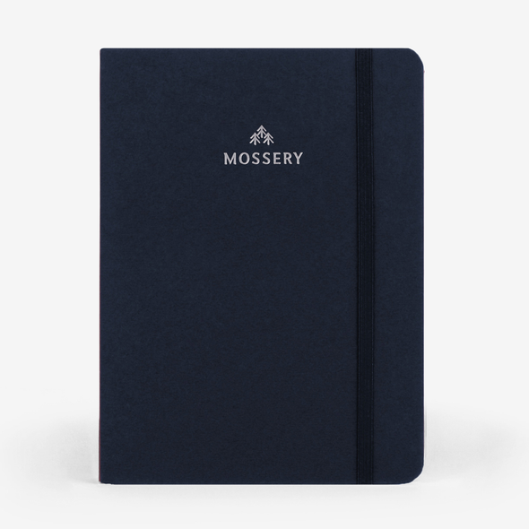 2024 Weekly & Monthly Vertical Planner by Mossery