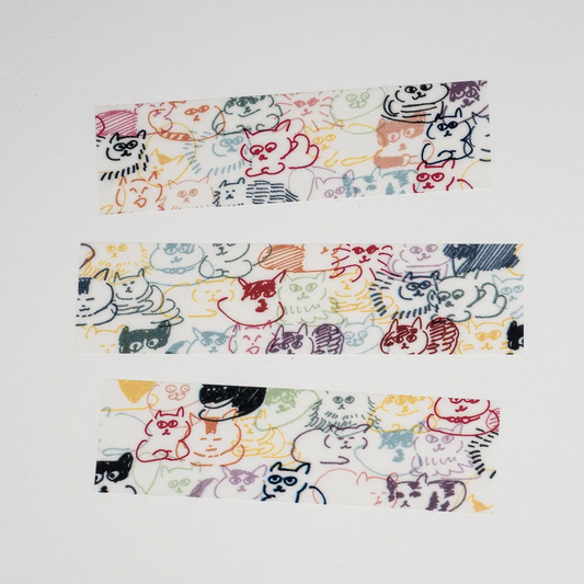 Koubako Katanuki Masking Tape by Aiueo