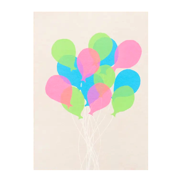 Balloons Card by Alphabet Studios