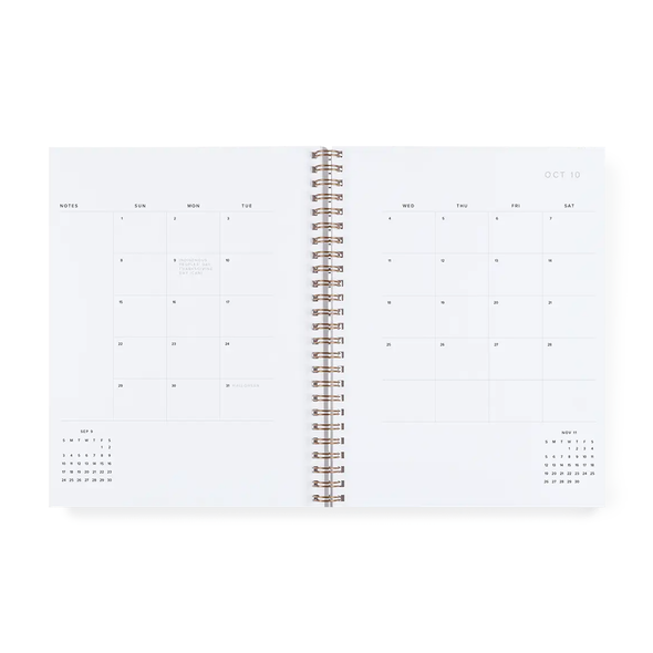 2023-2024 17-month Monthly & Weekly Grid Planner by Appointed