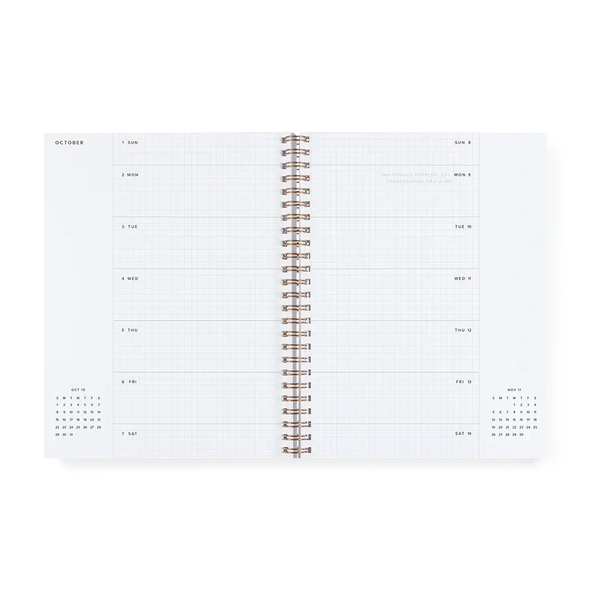2023-2024 17-month Monthly & Weekly Grid Planner by Appointed