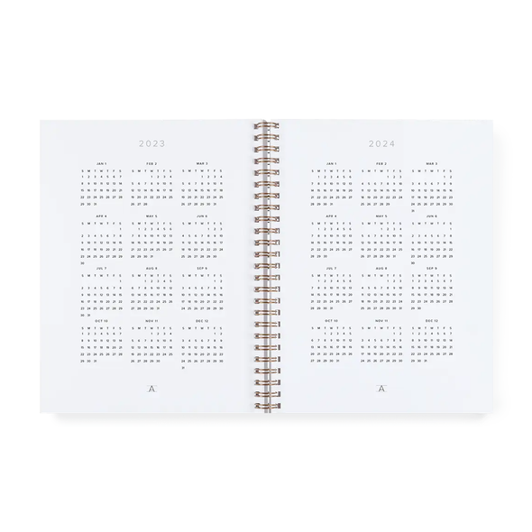 2023-2024 17-month Monthly & Weekly Grid Planner by Appointed