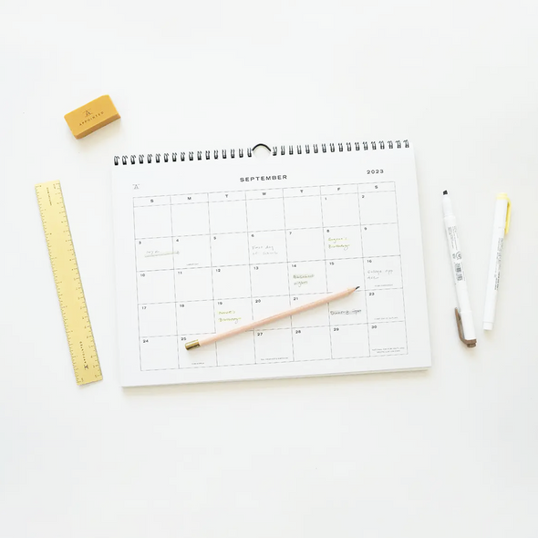 2023-2024 17-month Studio Wall Calendar by Appointed