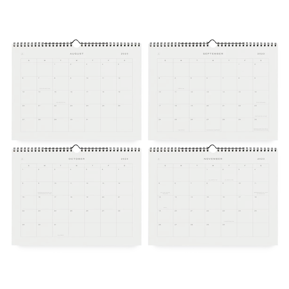 2023-2024 17-month Studio Wall Calendar by Appointed