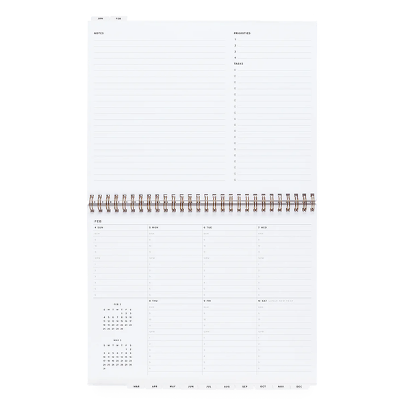 2024 Weekly Task Monthly & Weekly Planner by Appointed
