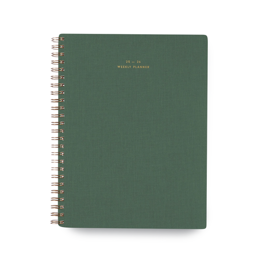 2025-2026 17-month Monthly & Weekly Grid Planner by Appointed