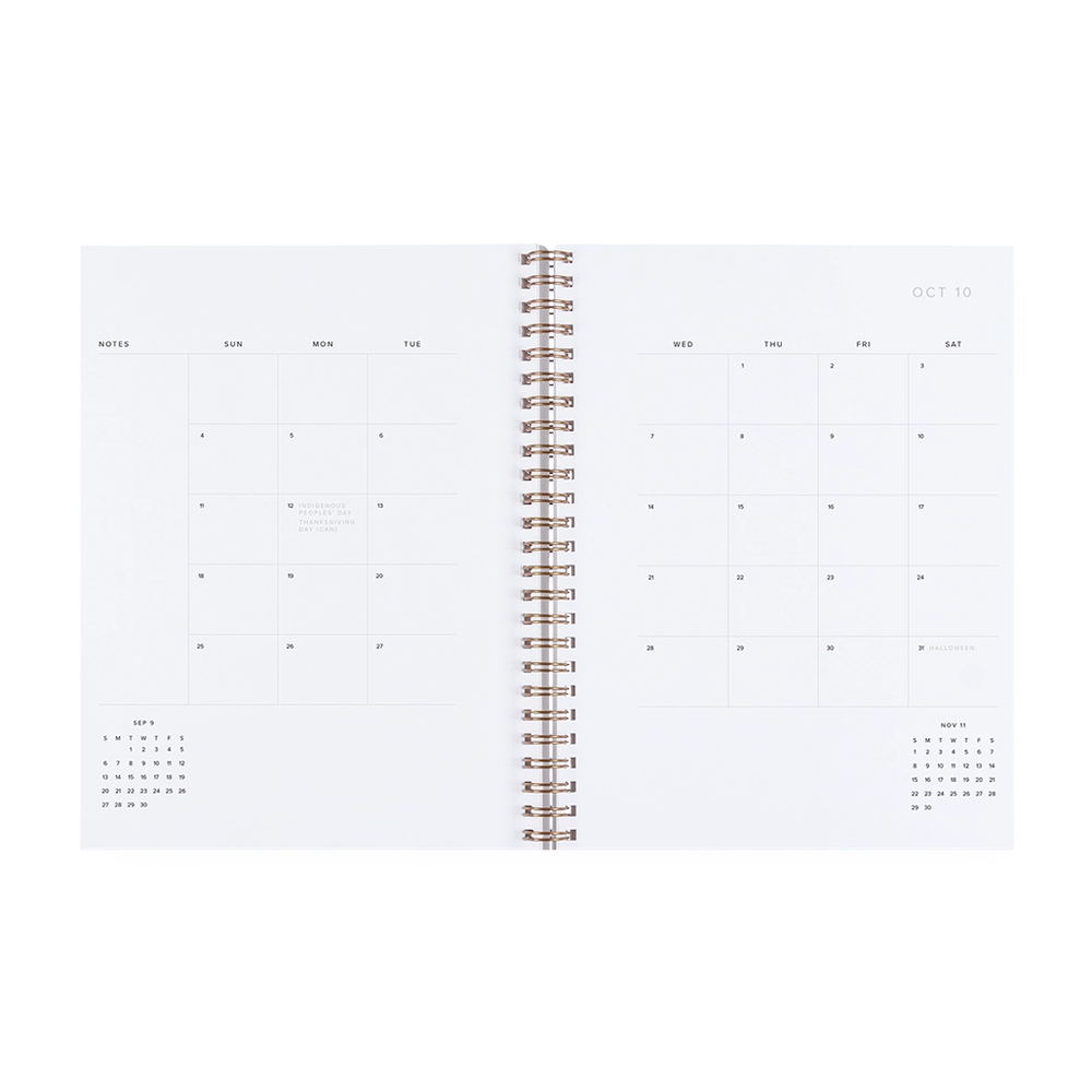 2026-2027 17-month Weekly Grid Planner by Appointed