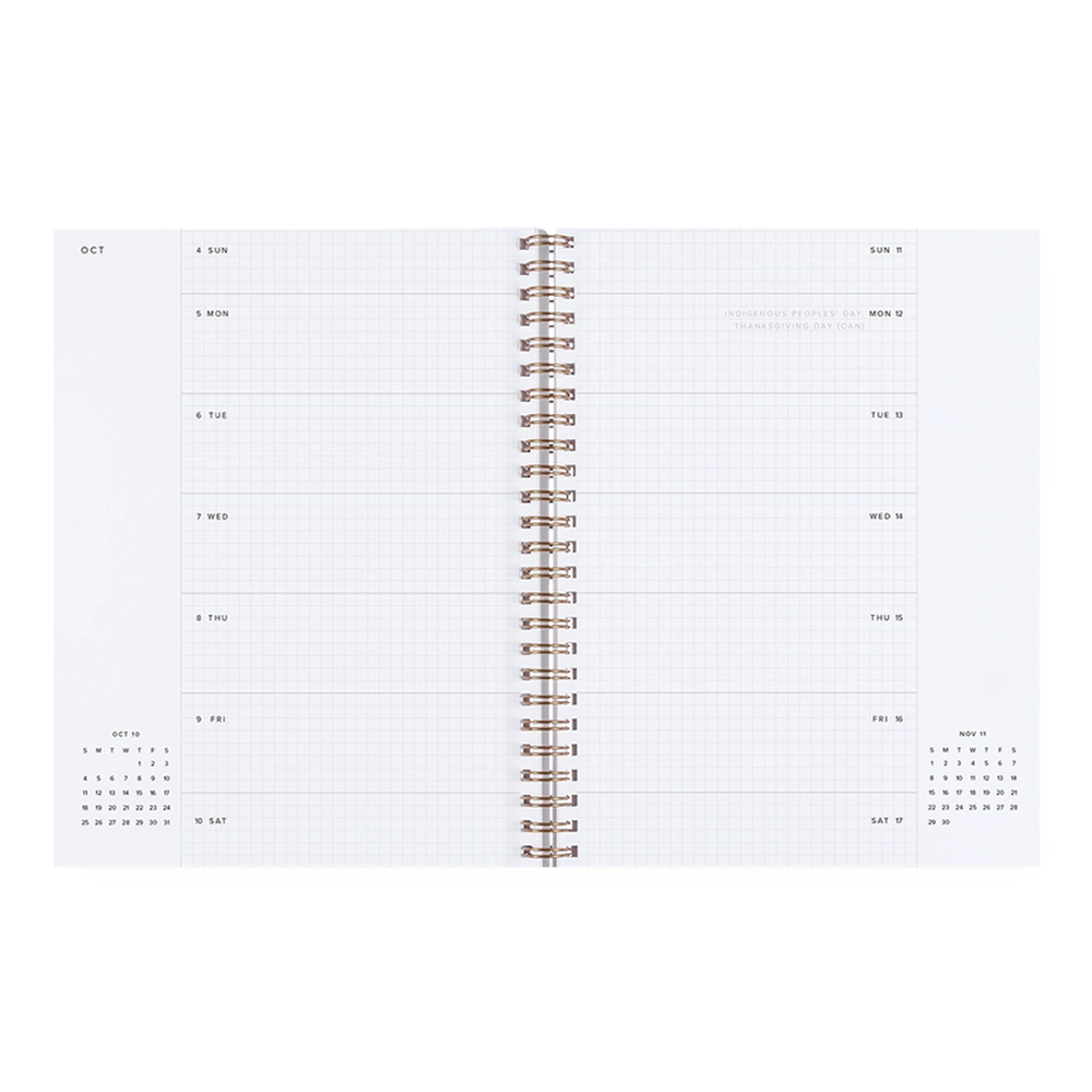 2026-2027 17-month Weekly Grid Planner by Appointed