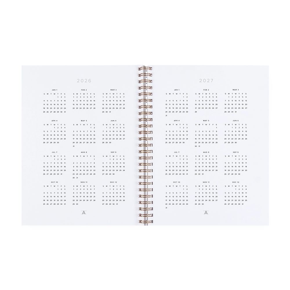 2026-2027 17-month Weekly Grid Planner by Appointed