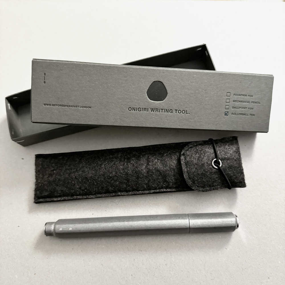 Onigiri Rollerball Pen by Before Breakfast