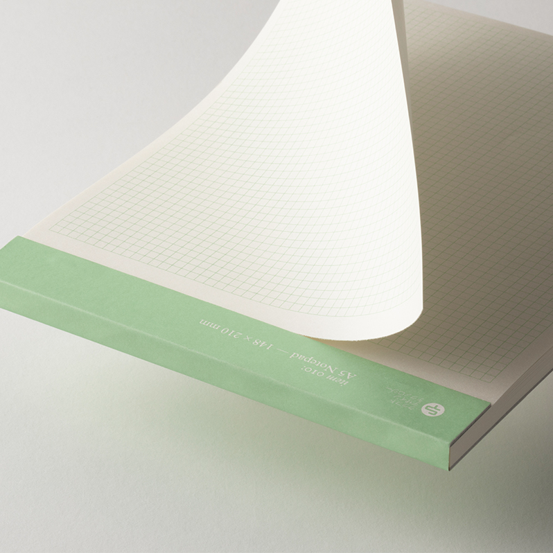 A5 Grid Notepad by Craft Design Technology