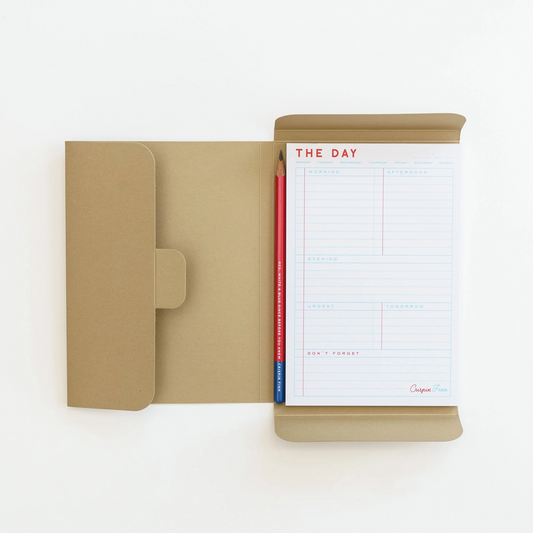 The Day Daily Planner Pad by Crispin Finn