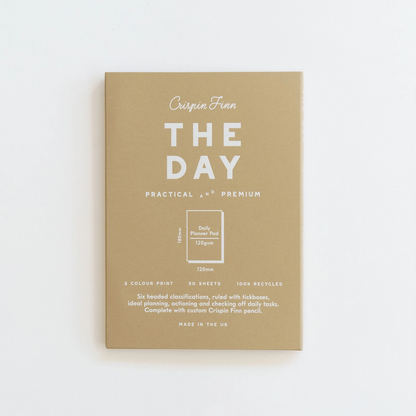The Day Daily Planner Pad by Crispin Finn