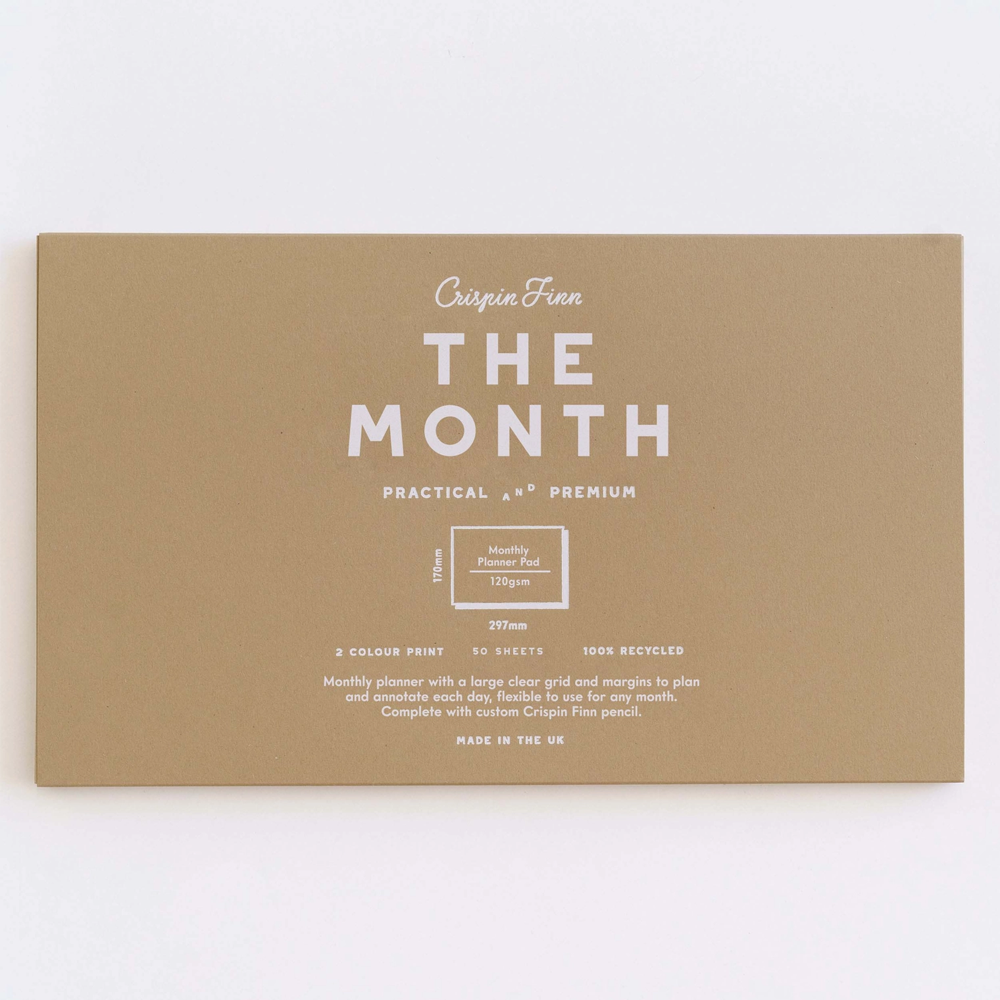The Month Desk Pad by Crispin Finn
