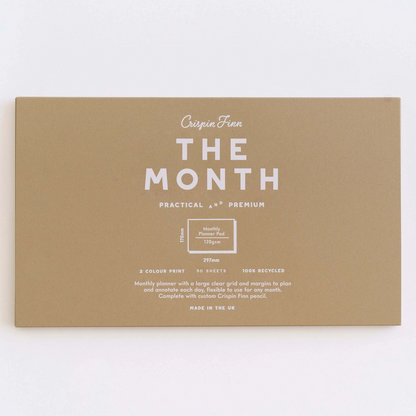 The Month Desk Pad by Crispin Finn