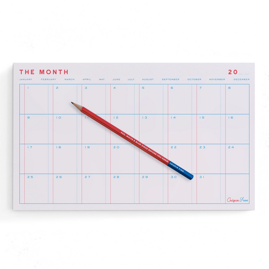 The Month Desk Pad by Crispin Finn