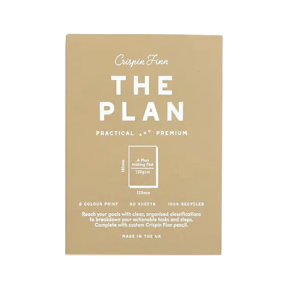 The Plan Notepad by Crispin Finn