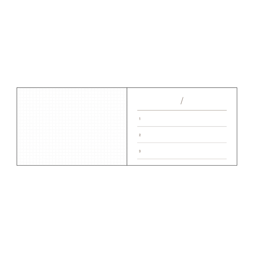 3 Things Mini Easy Journal  by DAIGO
