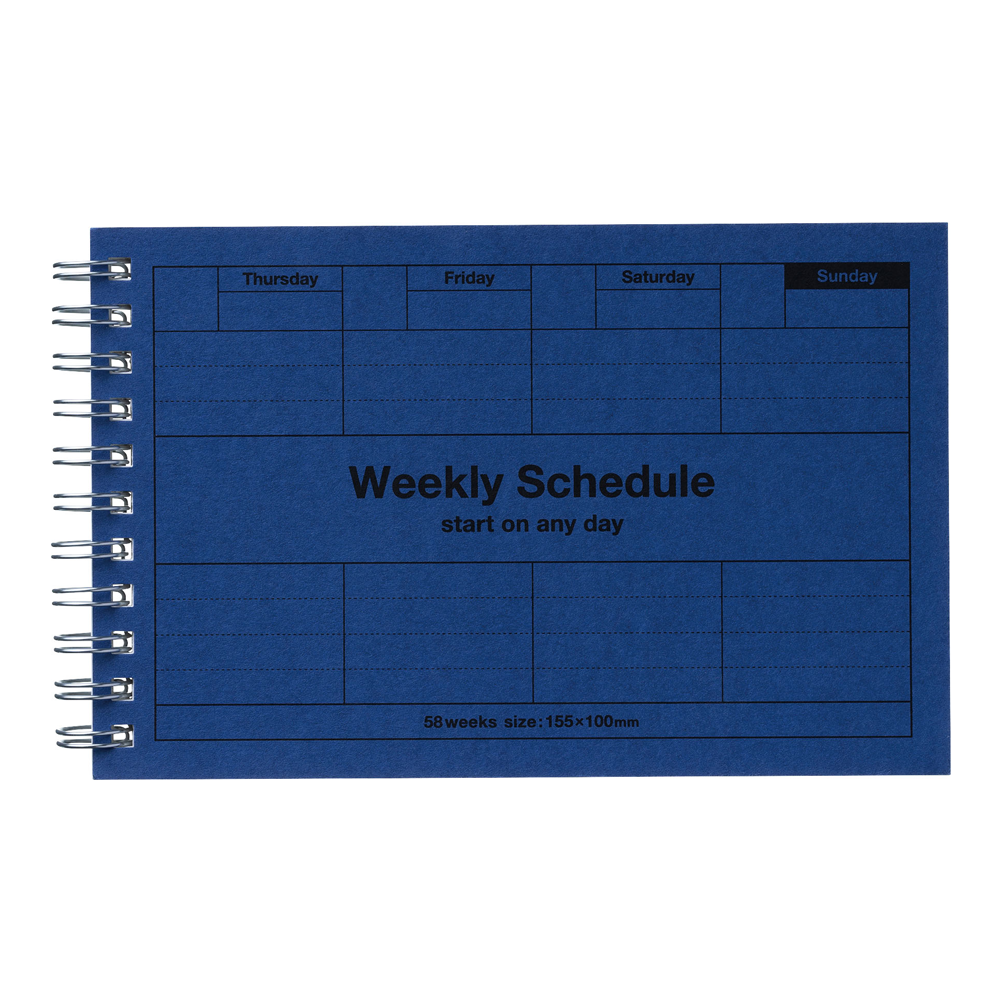 Dayfree Weekly Schedule Planner by Mark's