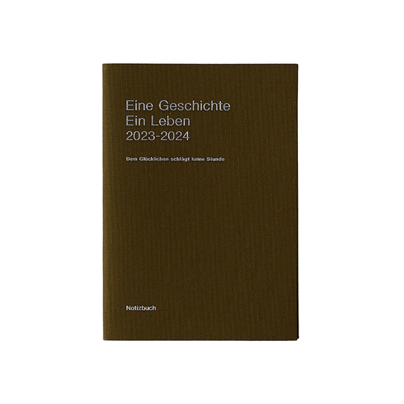 Eine Geschichte Ein Leben 2023-2024 B6 Block Planner by Delfonics