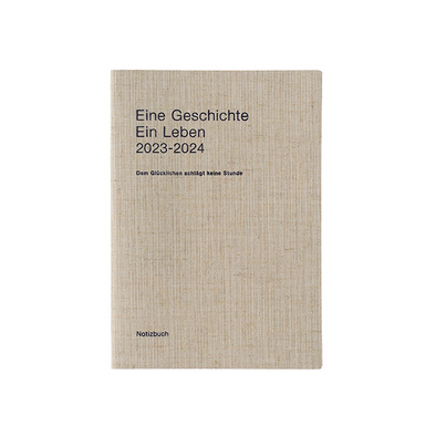 Eine Geschichte Ein Leben 2023-2024 B6 Block Planner by Delfonics