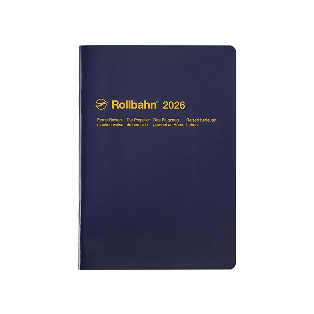 Rollbahn 2025-2026 A5 Monthly Planner by Delfonics