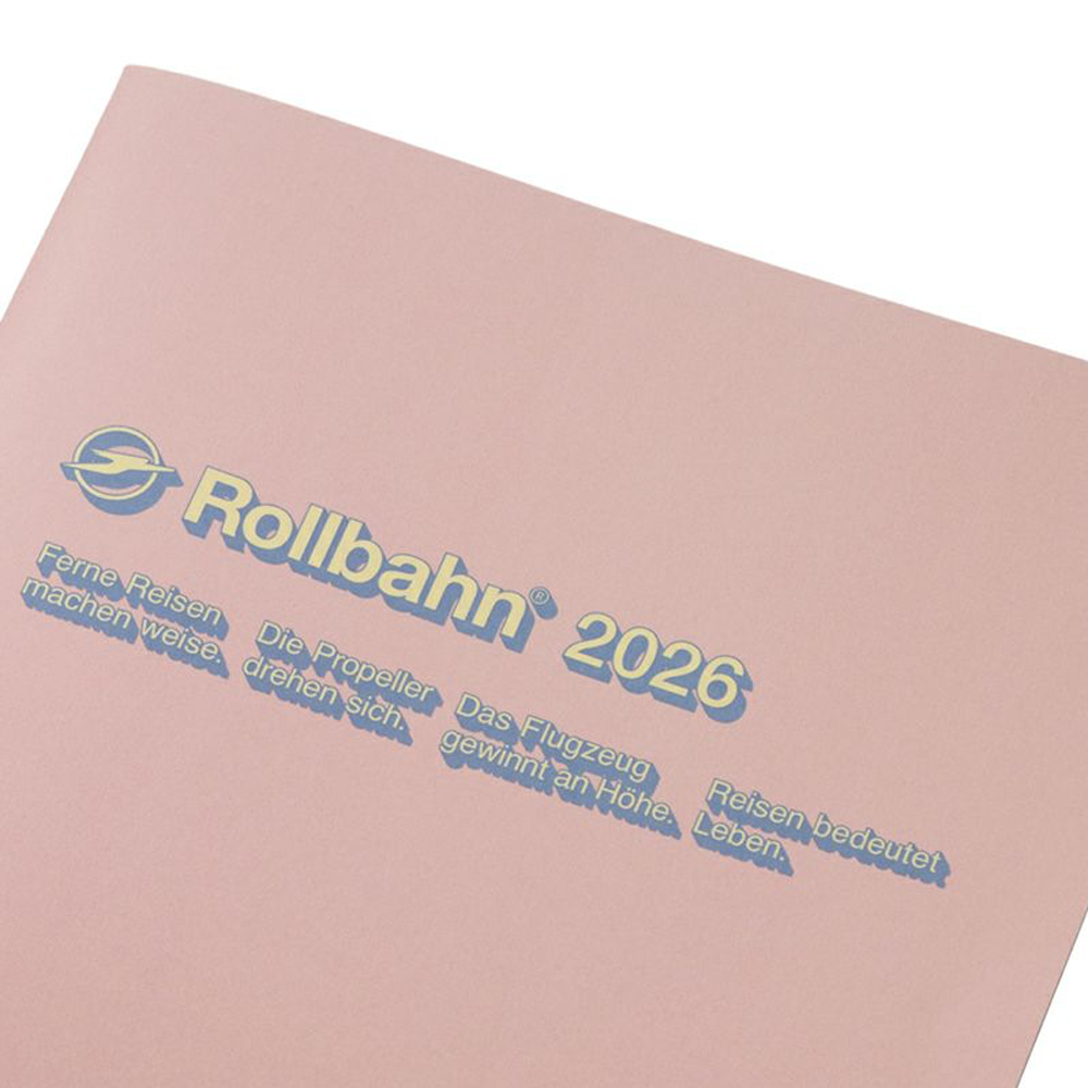 Rollbahn 2025-2026 A5 Monthly Planner by Delfonics