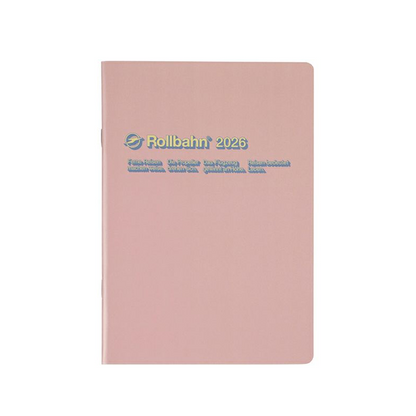 Rollbahn 2025-2026 A5 Monthly Planner by Delfonics